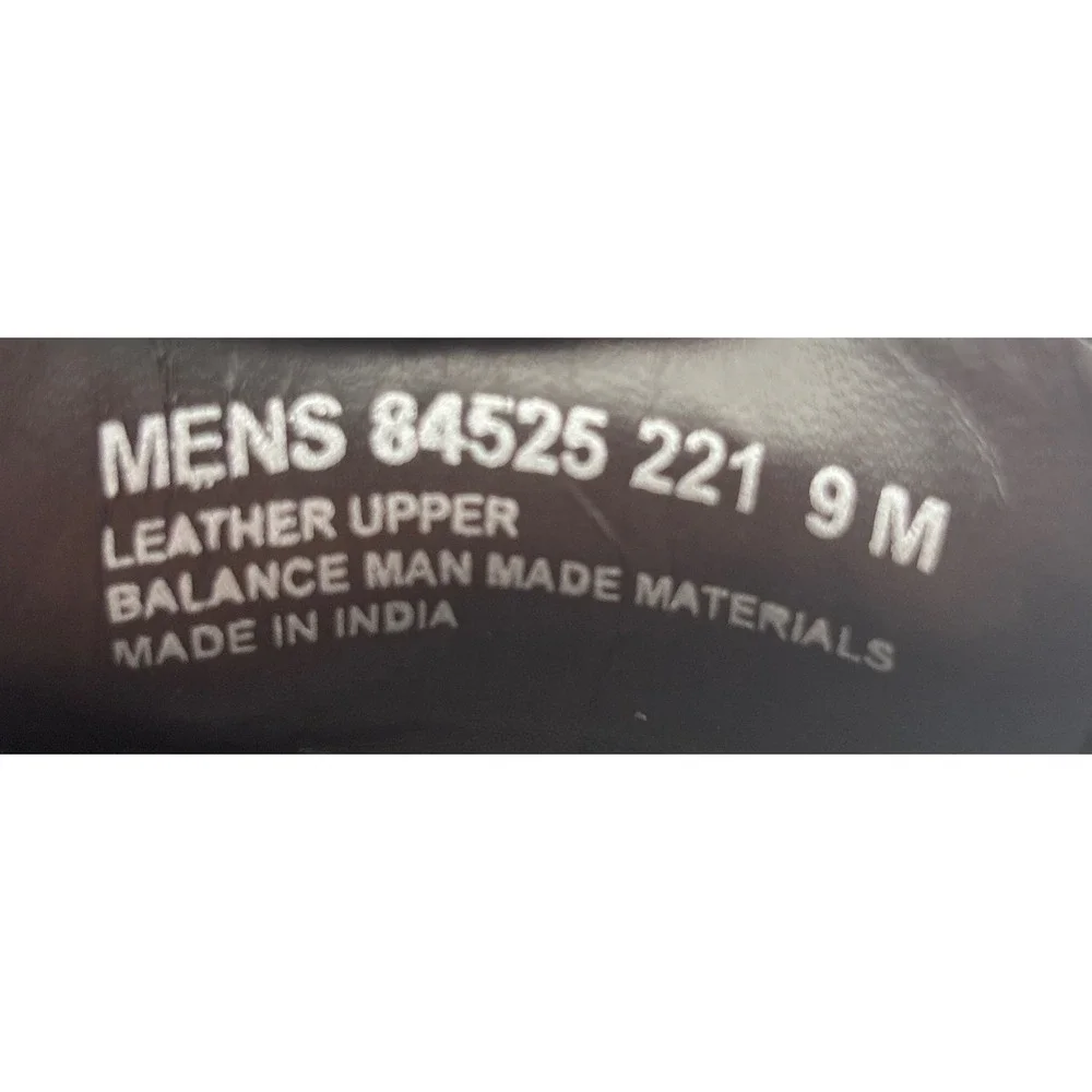 Nunn Bush Men's 9M Brown Leather Wingtip Brogue Comfort Gel Oxford Dress Shoes